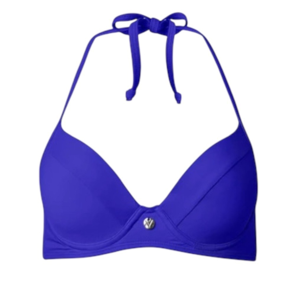 VENUS Royal Blue Halter Bikini Top